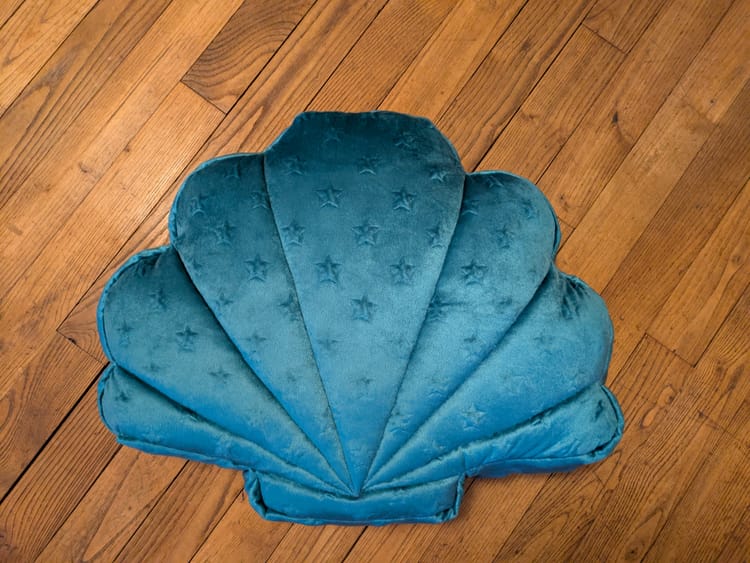 Coussin coquillage