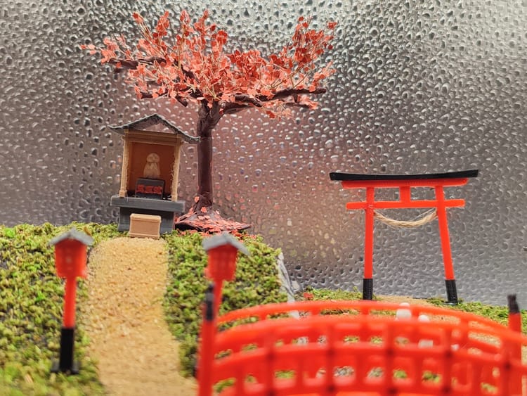 Diorama Jardin Japonais